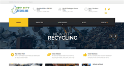 Desktop Screenshot of newcityrecycling.com